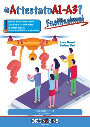 Attestato A1 A3 facilissimo dronezine